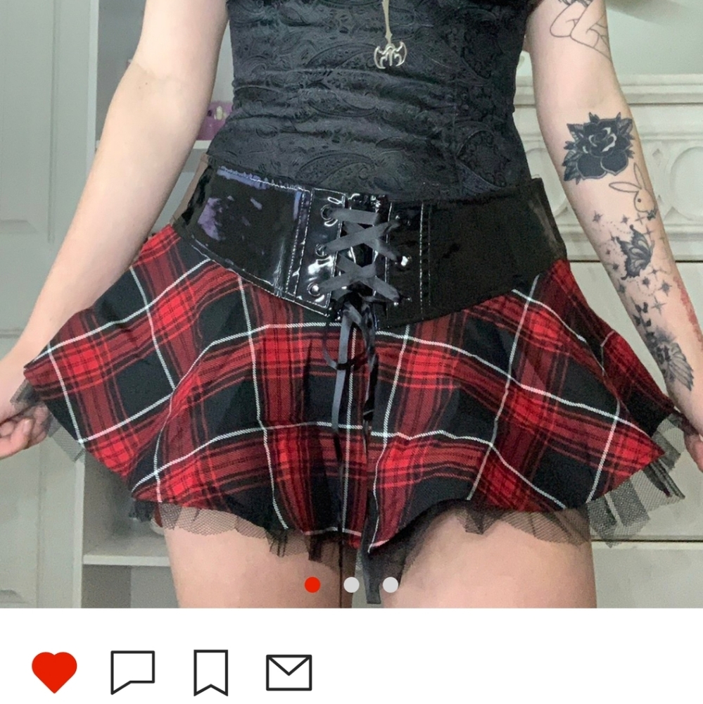 !FOUND! LIP SERVICE MINI SKIRT!